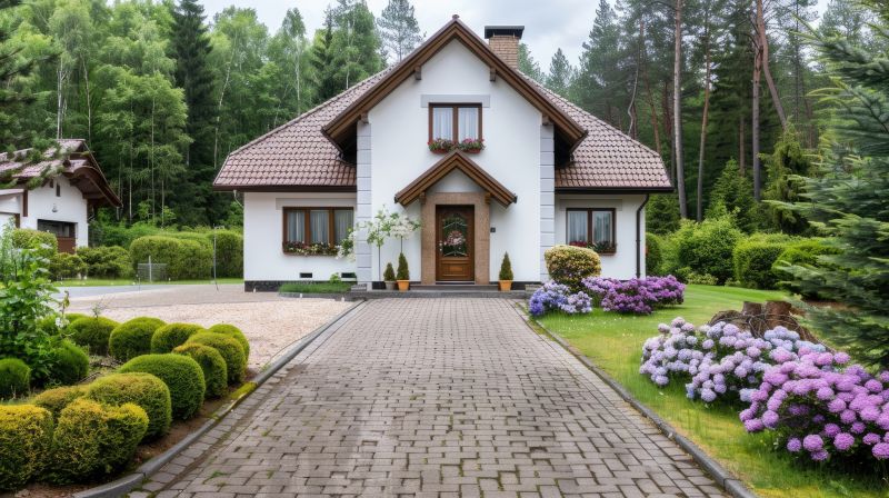 Brick Driveway Installation
