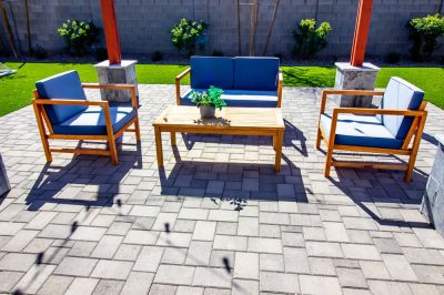Patio Pavers Installed